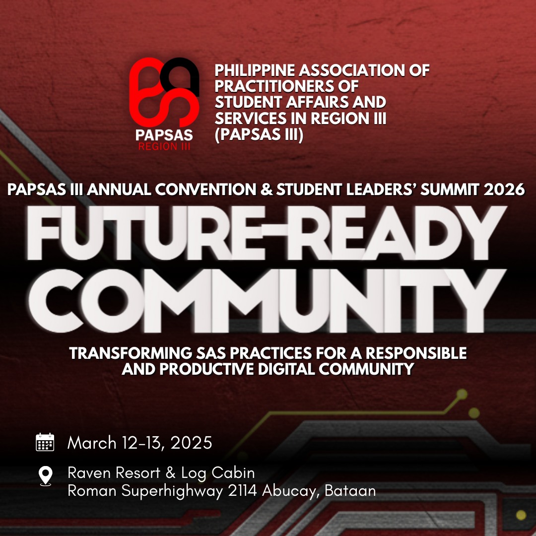 PAPSAS III Annual Convention & Student Leaders’ Summit