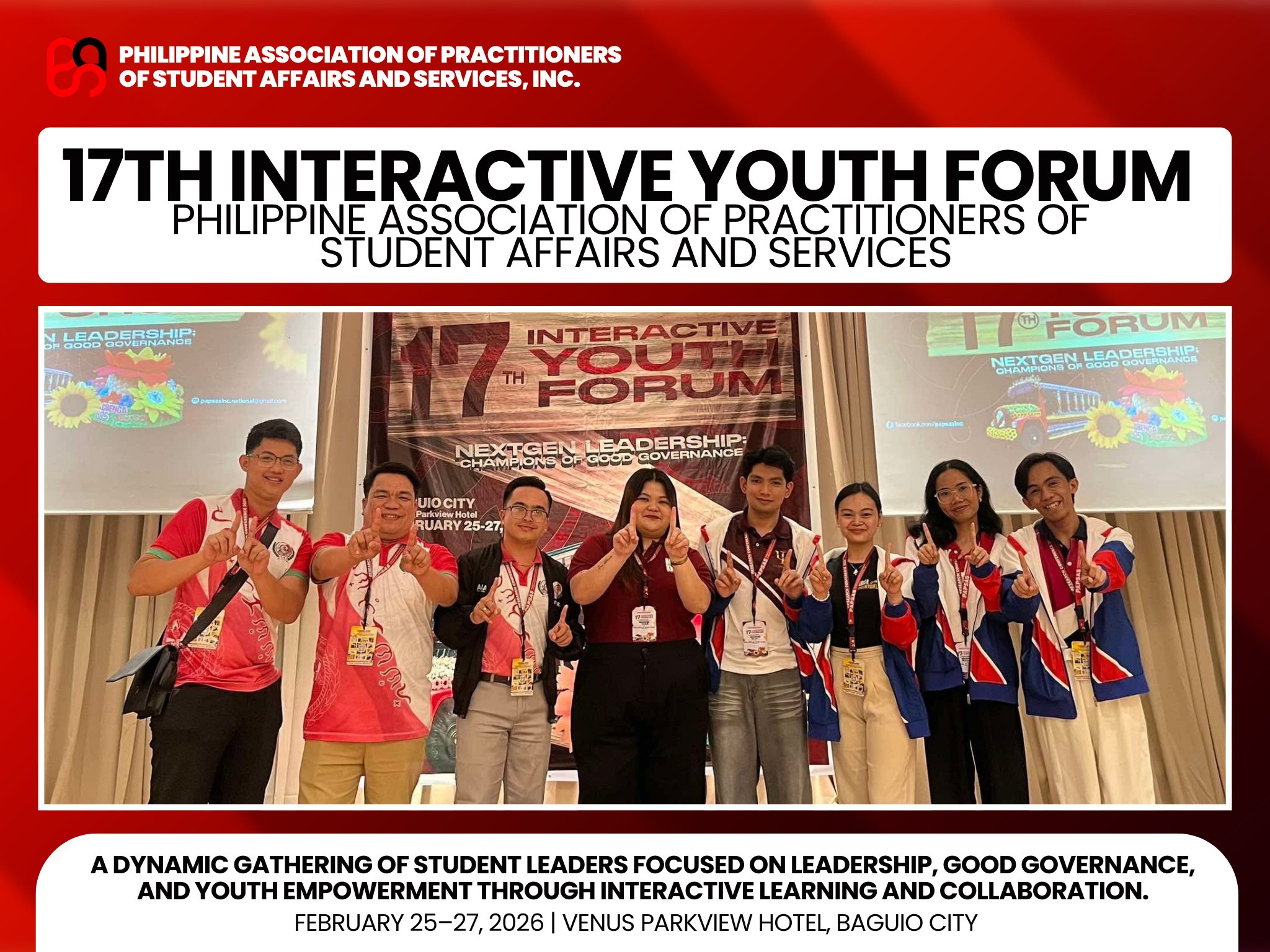 Region XI Student Leaders Shine at the 17th Interactive Youth Forum!