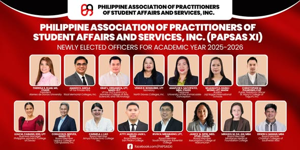 PAPSAS XI Election 2025-2026