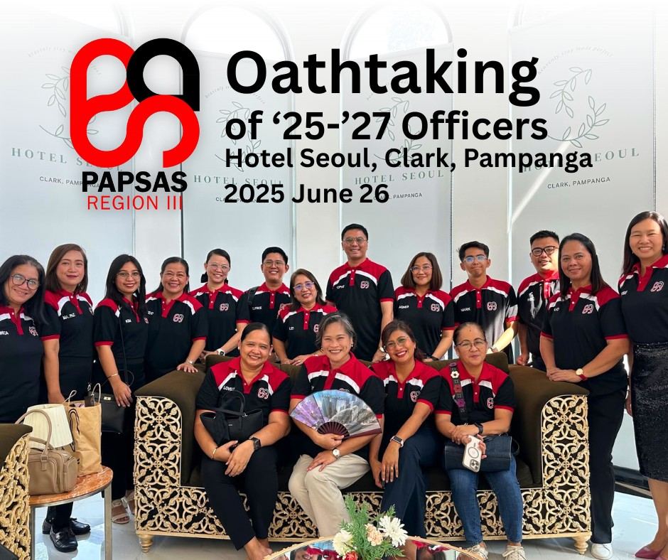 PAPSAS Region 3 Oath-Taking Ceremony