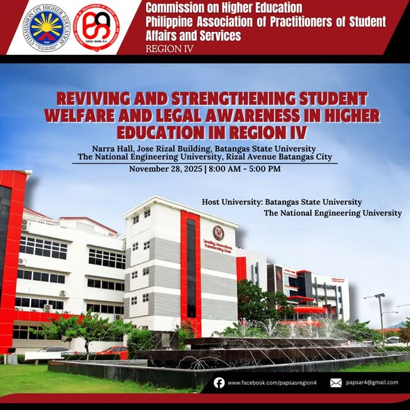 PAPSAS Region IV & CHED Region IV Collaborative Conference